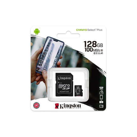 MEMORY CARD 128 GB KINGSTON CANVAS SELECT PLUS CL. 10