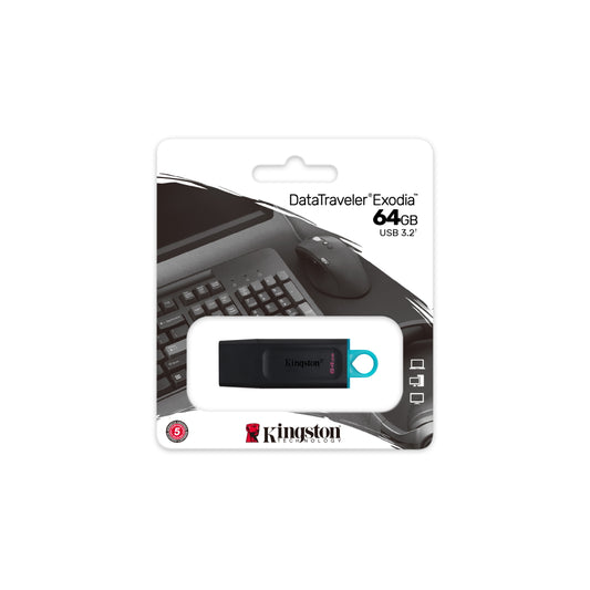 PENDRIVE KINGSTON 64 GB USB 3.2
