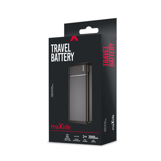 POWER BANK 20.000 mAh MAXLIFE