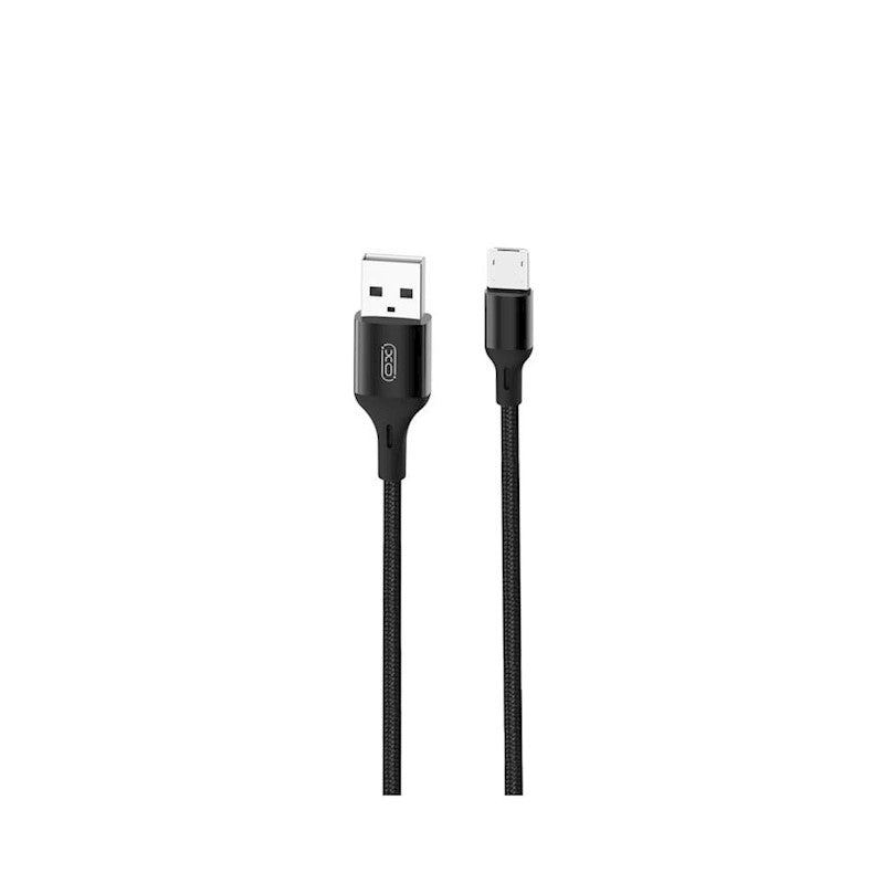 Cavo dati USB/MICRO 2 metri in corda 2,4A (XO-NB143)