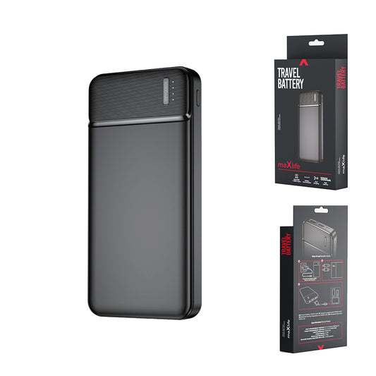POWER BANK 10.000 mAh MAXLIFE
