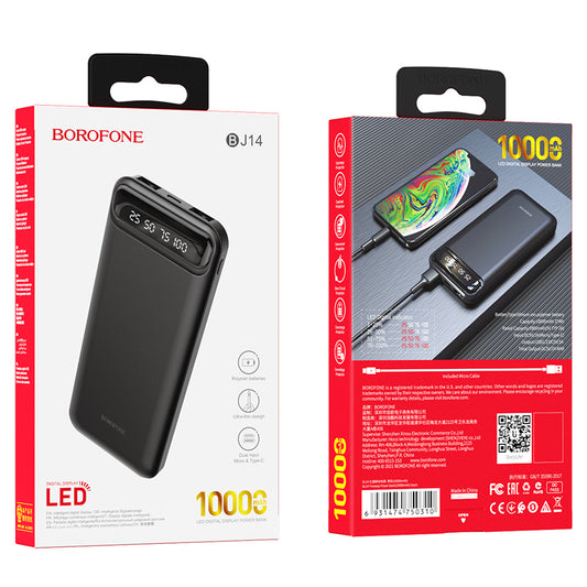 POWER BANK 10.000 mAh BOROFONE