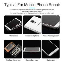 COLLA DISPLAY LCD TRASPARENTE PER SCHERMI TELEFONO B-6000