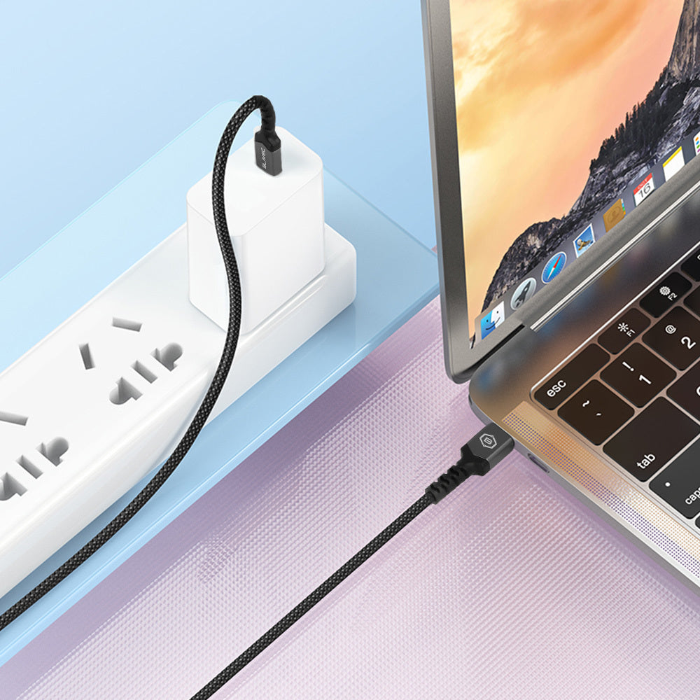 Cavo dati USB/LIGHTNING 1 metro in CORDA 2,4A BLAVEC (CRA-UL24BG10)